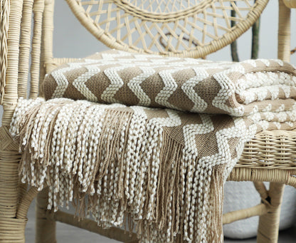 Knitted Decorative Blanket