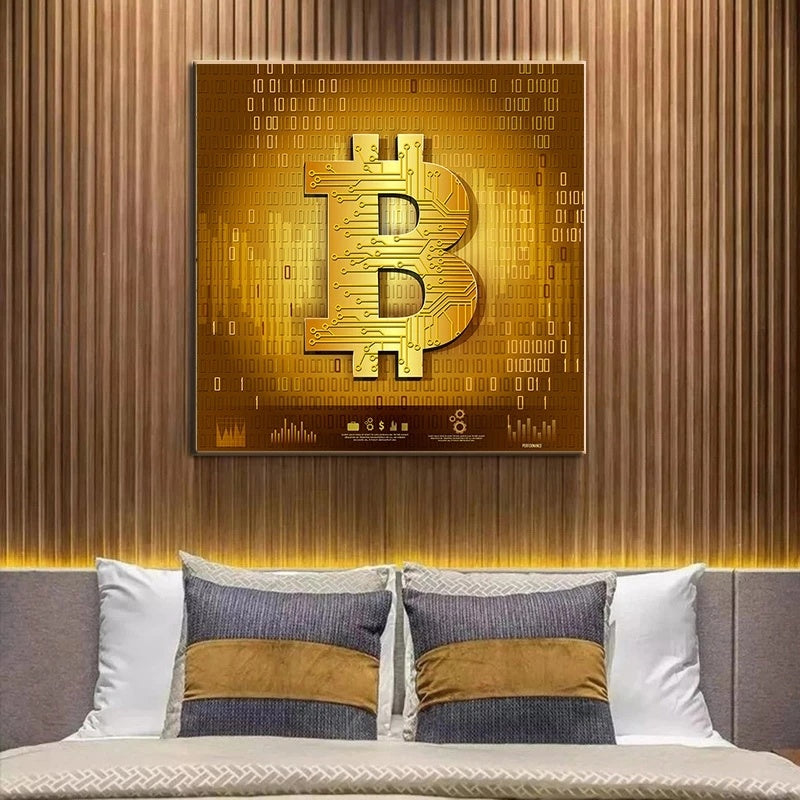 On Canvas Of Currency Scandinavian Style Posters