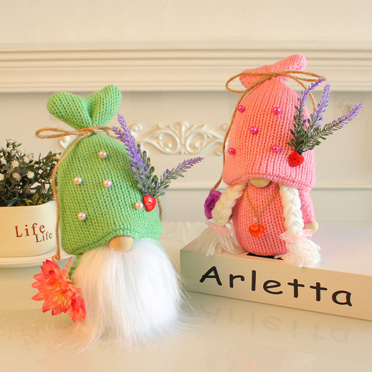 Cute Decorative Knitted Doll